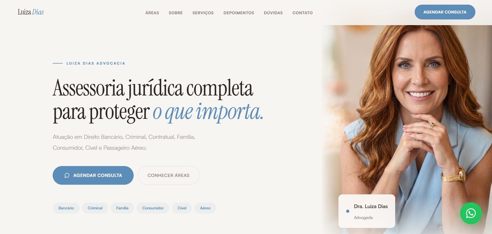 Site Dra. Luíza Dias